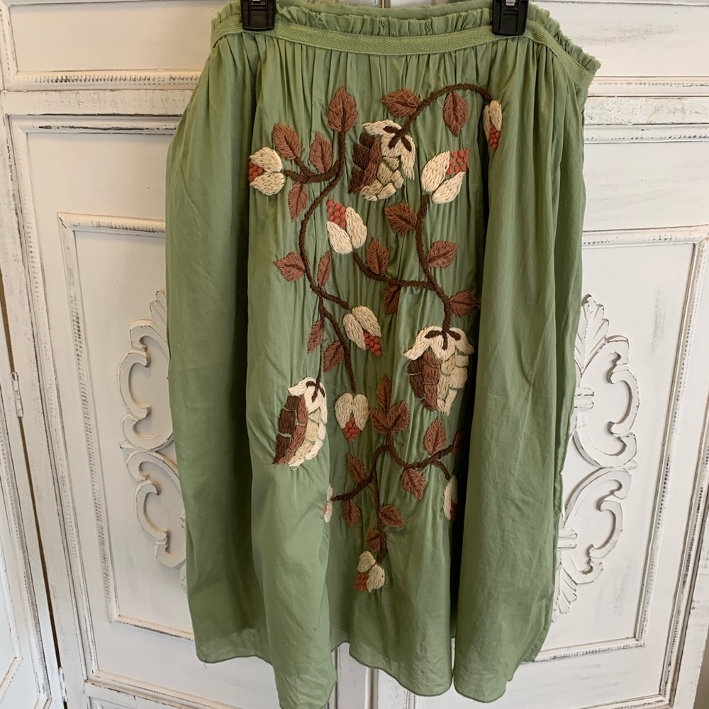 Hand Embroidered Skirt